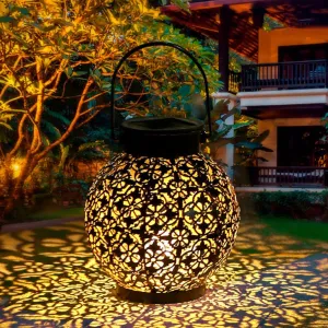 Solar Powered Hanging Lantern Light