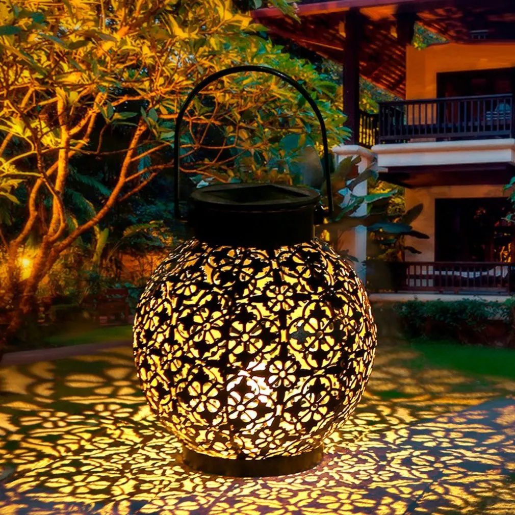 Solar Powered Hanging Lantern Light