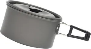 Sosoport 1 Set Portable Non Stick Camping Pot Collapsible Outdoor Cookware for Hiking Picnics Backpacking Durable Food Container with High Temperature Resistance for Outdoor Cooking