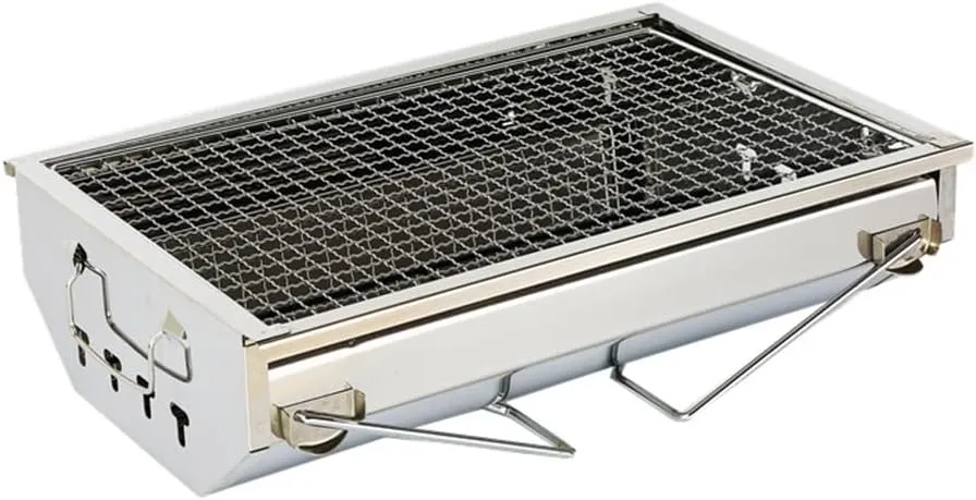 Stainless Steel Folding Charcoal Barbecue Stove BBQ Barbecue Supplies Outdoor Home Camping Barbecue Rack