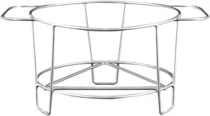 Stainless Steel Oven Stand for Portable Grill Bbq Accessory Grill Racks for Smoker
