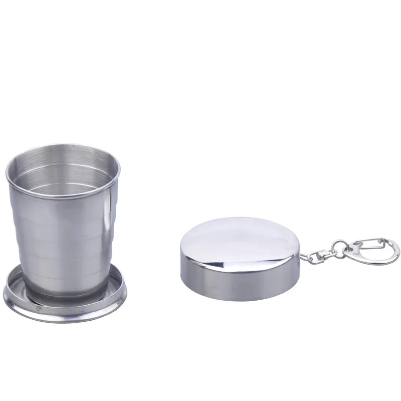 SteelSip Collapsible Cup – Compact Stainless Steel Travel Tumbler