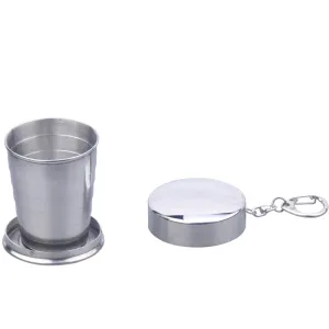SteelSip Collapsible Cup – Compact Stainless Steel Travel Tumbler