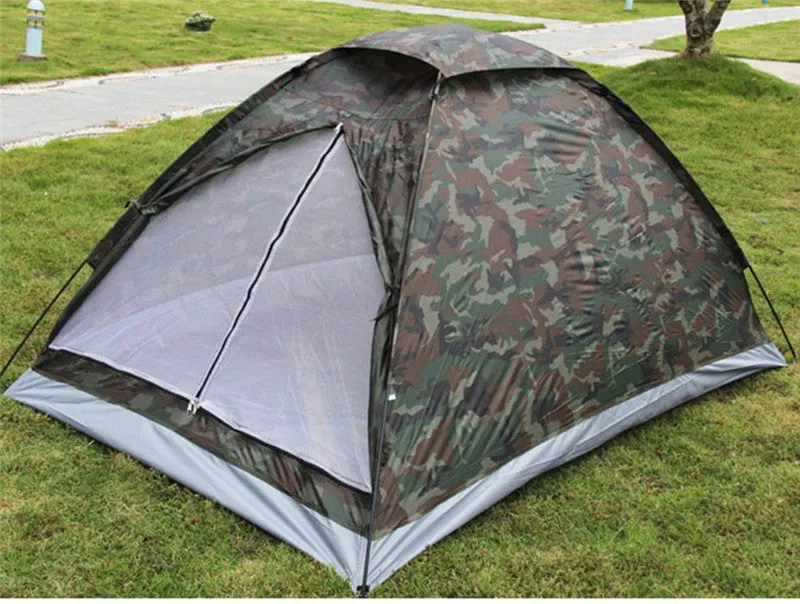 Steep discount Camping 1-2 Tent Single Person Layer Camouflage Helpful