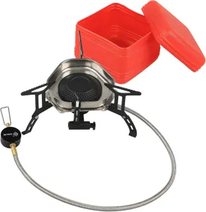 stove,YIWENG 6000W Windproof Camping Gas Stove Folding Camping Gas for Camping Hiking Travel