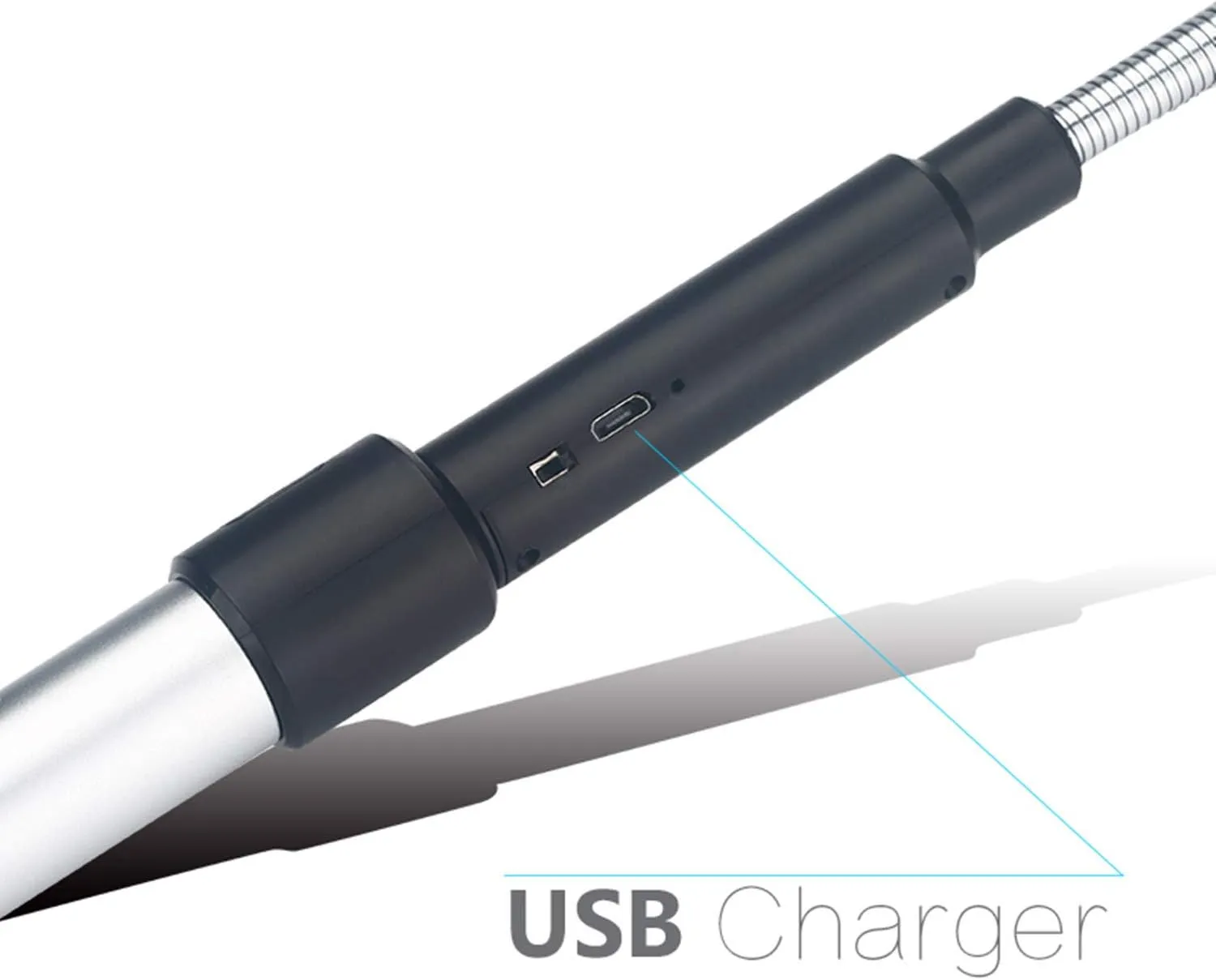 Summoner Telescopic Candle Arc Lighter Electric Rechargeable USB Plasma Lighter Perfect Fire Starter Lighter for BBQs Home Kitchen Outdoor Camping Hiking Cooking Fireworks