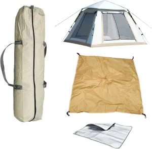 Tent Automatic Camping Tent for 5-8 People Lightweight Oxford Cloth with 4-Sided Full Open Design Easy Setup for Outdoor Adventures