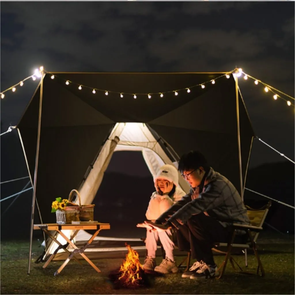 Tent Fully Automatic Double-Layer Tent Outdoor Portable Camping Thickened Rainproof Camping Equipment Tent Outdoor Tent