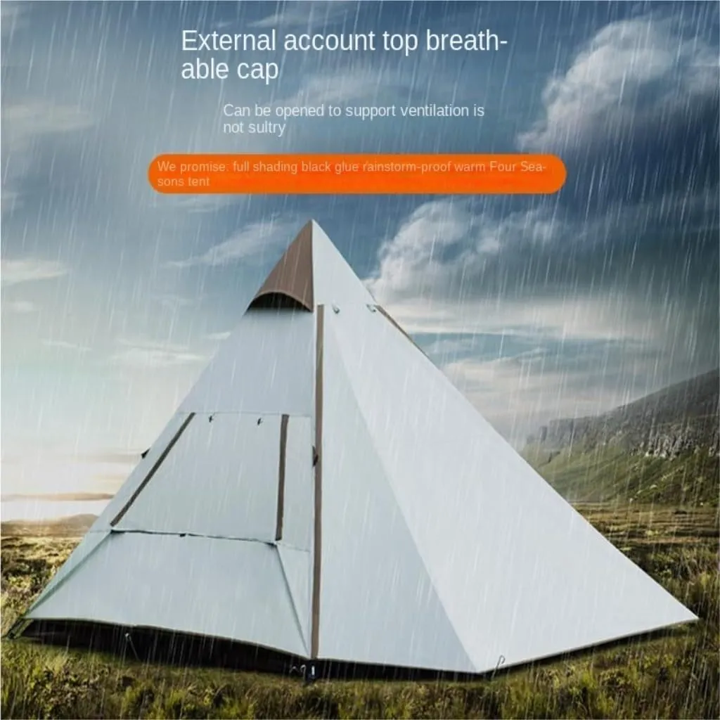 Tent Fully Automatic Double-Layer Tent Outdoor Portable Camping Thickened Rainproof Camping Equipment Tent Outdoor Tent