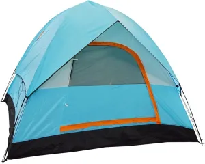 Tents 3-4 Person Windproof Double Layer Waterproof UV Resistant Camping Tent Outdoor Hunting Fishing Travel Picnic