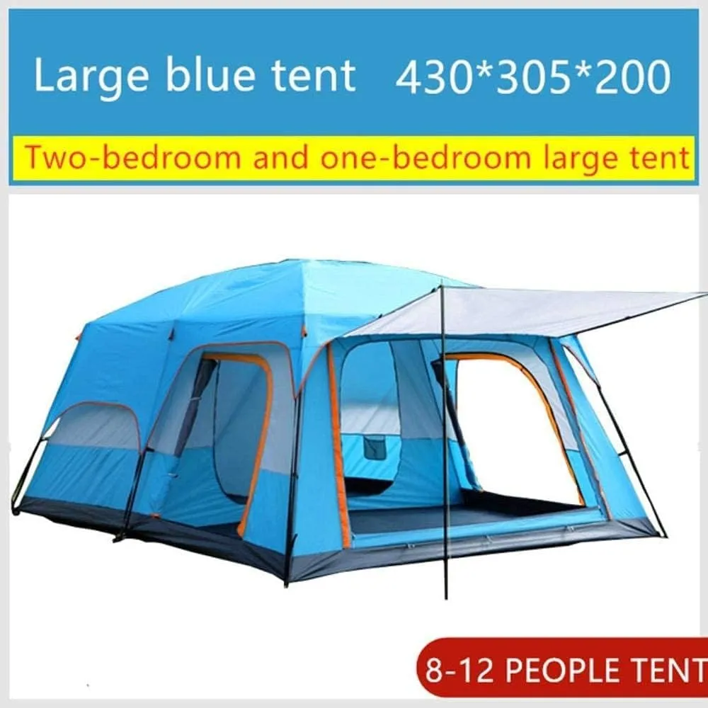 Tents Automatic Pop-Up Tents for 3 to 4 Person Instant Camping Tent, Protection Thermal Insulation Tent Waterproof Tent