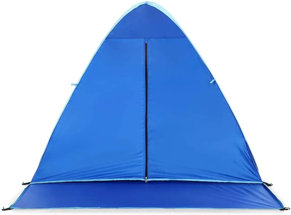 Tents Automatic Tent UV Protection Outdoor Camping Tent Instant Pop Up Beach Tent Lightweight Sun Shelter Tents Cabana Awning, Blue
