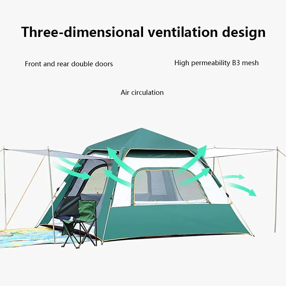 Tents Camping for 3-4 People,5-6 People, Waterproof and Windproof, Easy to Install, Backpacking, Ventilated and Suitable for Outdoor and Hiking Trips (2 3)