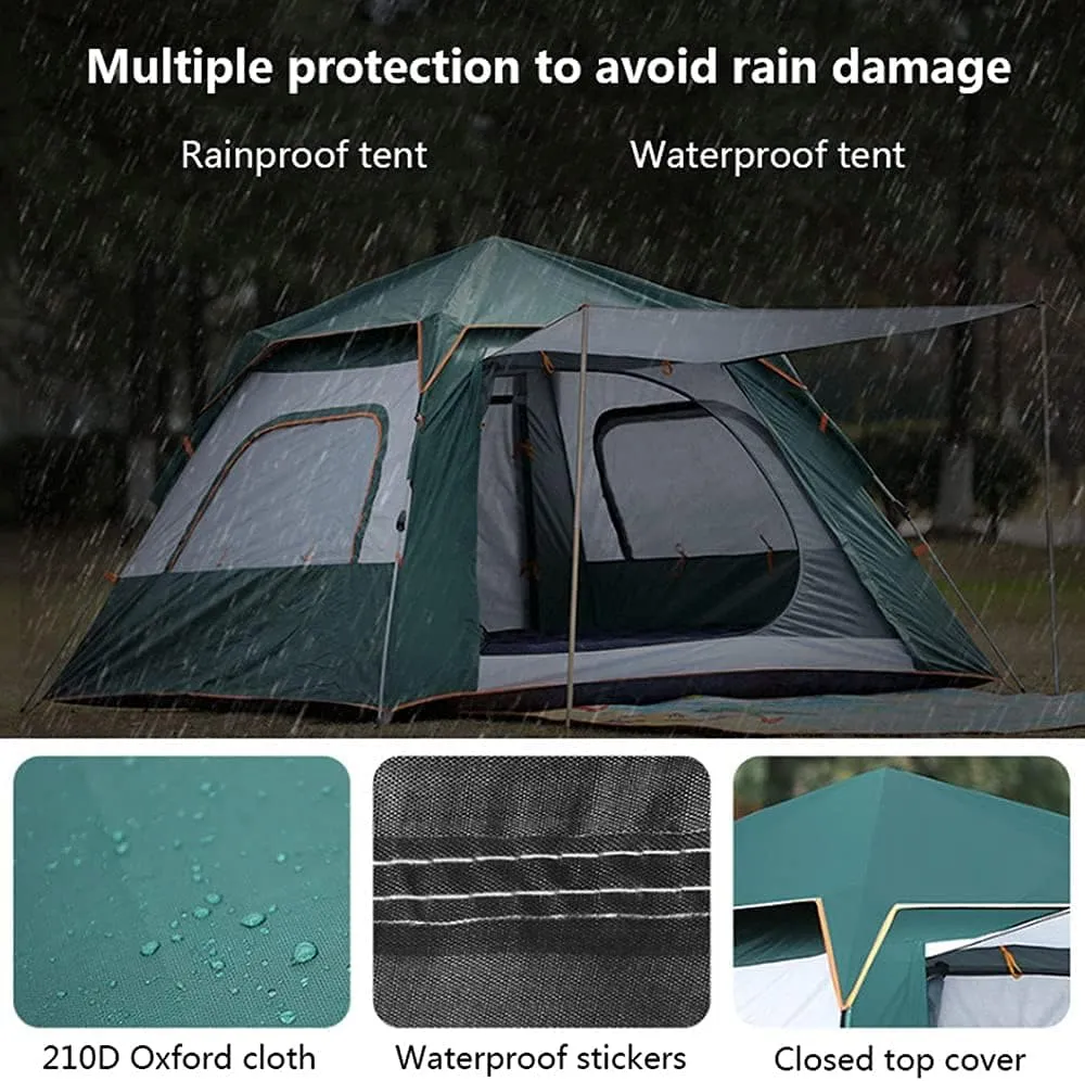 Tents Camping for 3-4 People,5-6 People, Waterproof and Windproof, Easy to Install, Backpacking, Ventilated and Suitable for Outdoor and Hiking Trips (2 3)