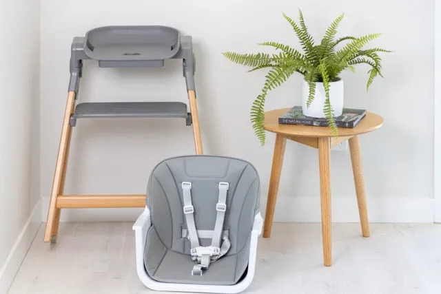 The MOOSE Frankie Foldable HighChair (Grey)