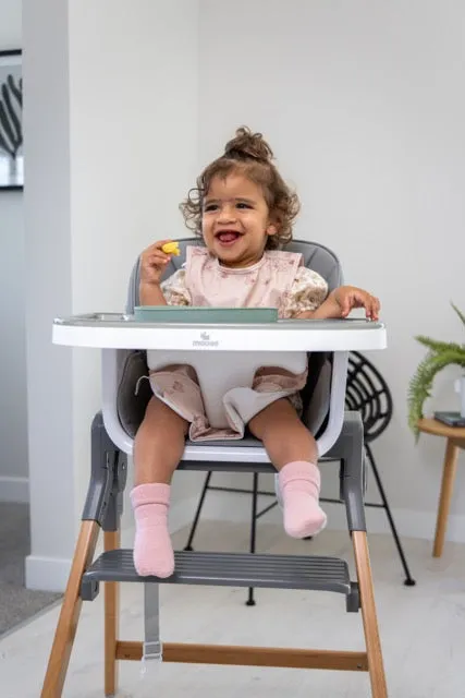 The MOOSE Frankie Foldable HighChair (Grey)