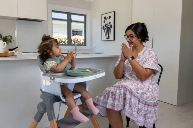 The MOOSE Frankie Foldable HighChair (Grey)