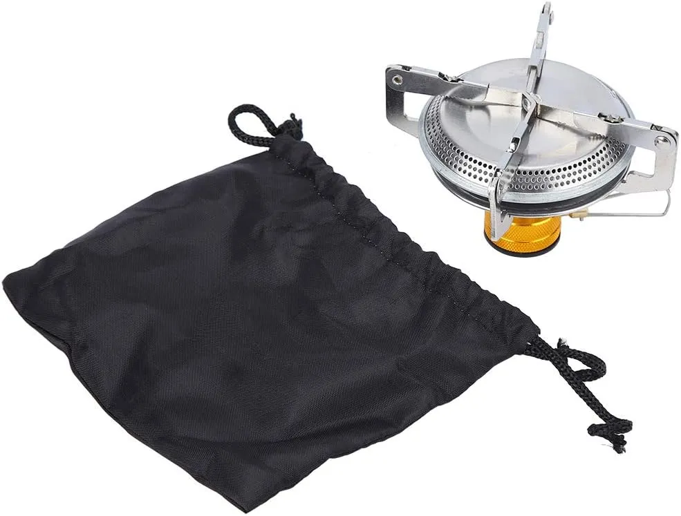 Topyond Portable Mini Camping Stove,Foldable Picnic Furnace,Outdoor Tray Burning,Compact Stove,Windproof Indoor/Outdoor Use,Backpacking,Ultralight Wood Burning,Retractable Mesh