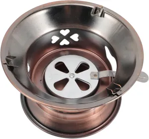 Totority Portable Stainless Steel Alcohol Stove for Outdoor Camping Cooking Gear Compact and Lightweight Design for Hiking Backpacking and Survival Use