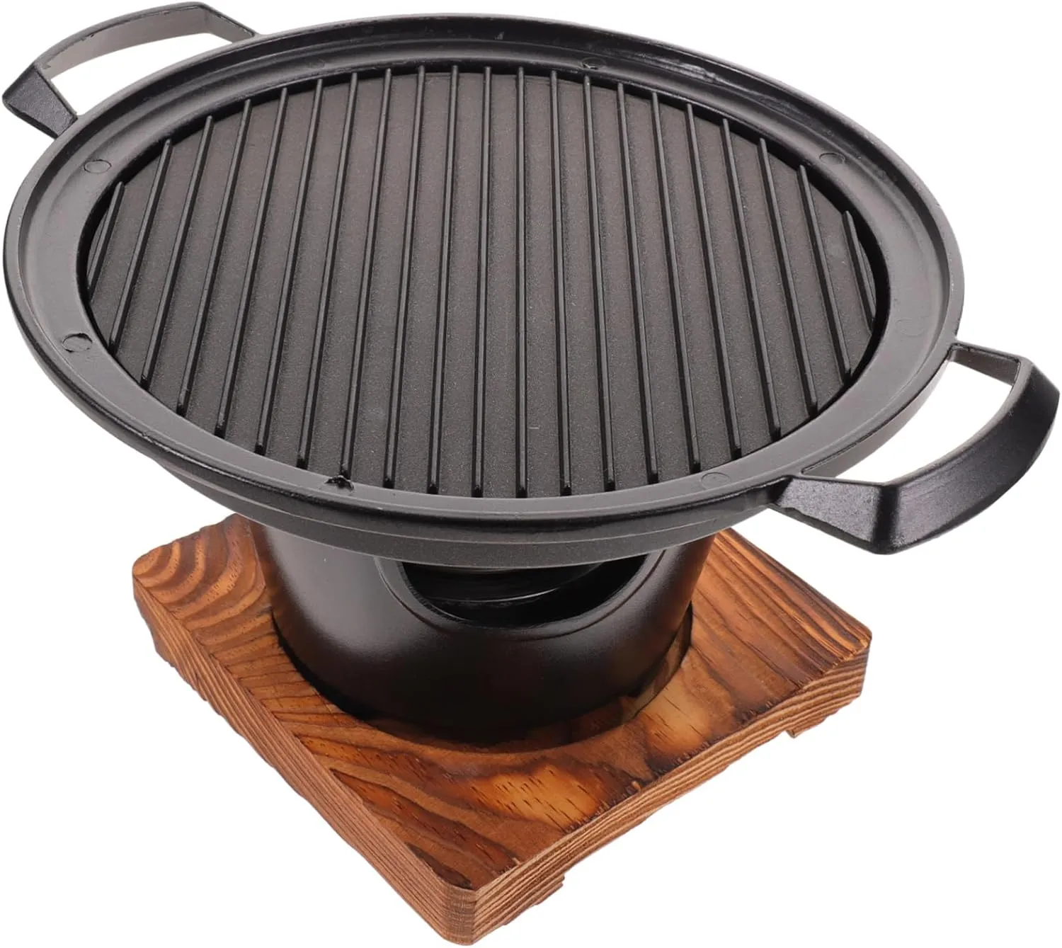 TOYANDONA 1set Portable Smokeless Barbecue Grill Tabletop Oven for Camping Easy to Use Space-saving Design for Outdoor Cooking and Family Gatherings