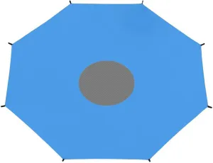 Trampoline Cover Fit for 14ft with 8 Poles, Anti-UV Oxford Cloth Trampoline Shade Cover with Mesh Skylight, Easy to Install Canopy for Outdoor Backyard Playground