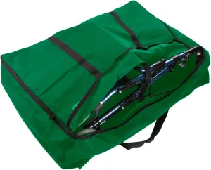 Travel Bag for Rollator Walker - Walker Storage Bag - for Folding Walkers Compact Wheelchair Transport Chair Folding Walker Bag Portable Extra - 35.4" W x 27.5" H x 12.5" D Walker Bag Green