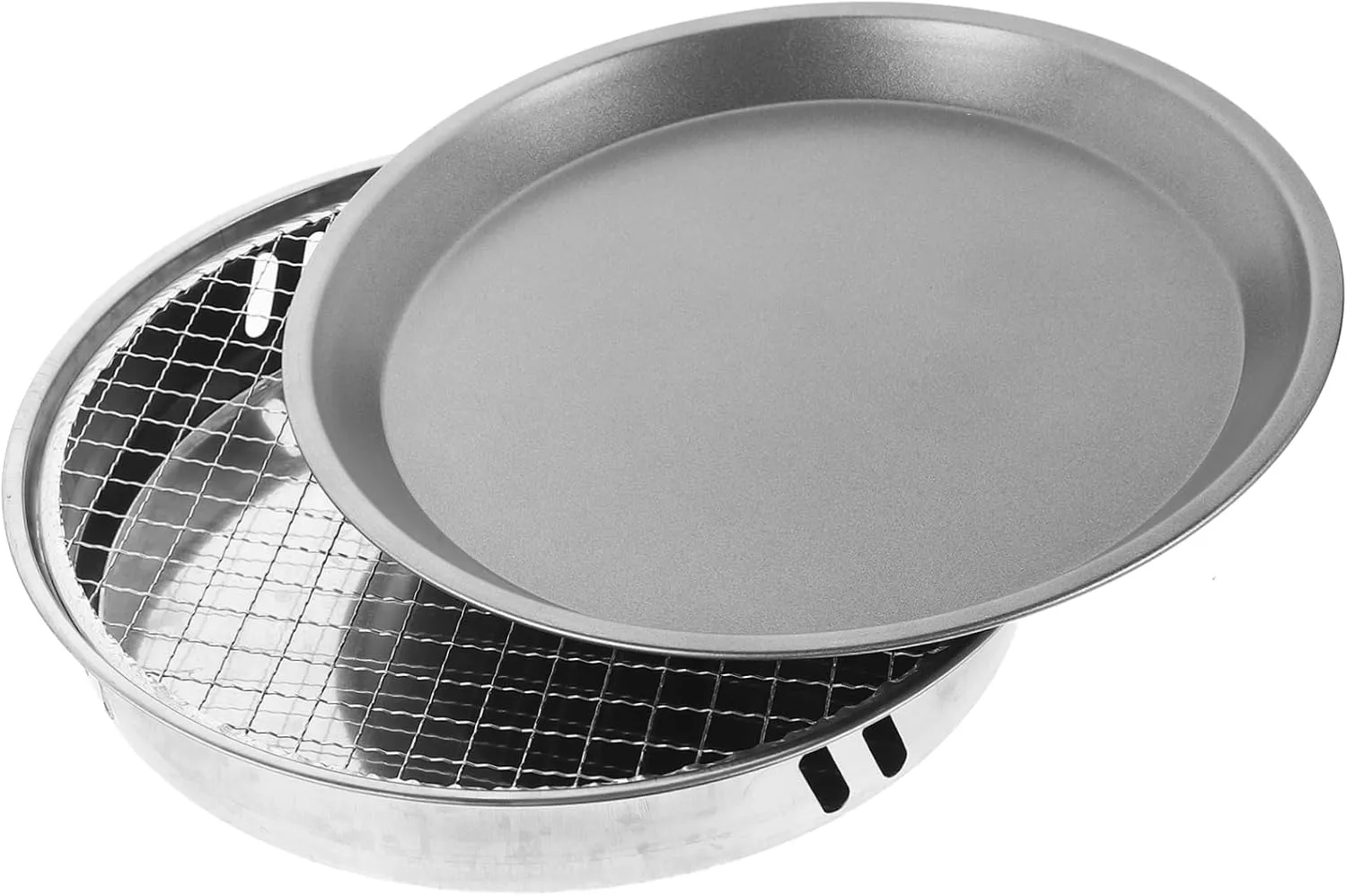 UPKOCH Convenient Camping Bbq Tool Small Portable Grill Stainless Steel Outdoor Bbq Stove Disposable for Easy Travel Random