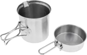 Versatile Collapsible Camping Soup Pot for Frying Casseroles with