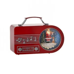 Vintage Radio Water Globe