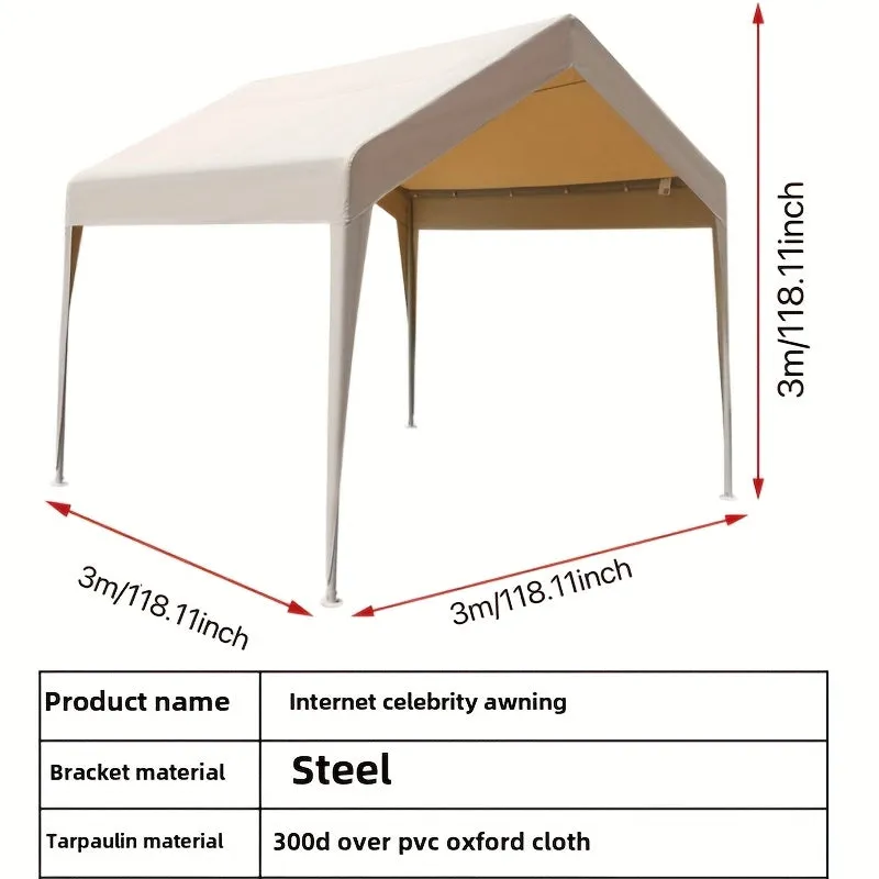 Waterproof Hex Party Tent Durable Ventilated Secure