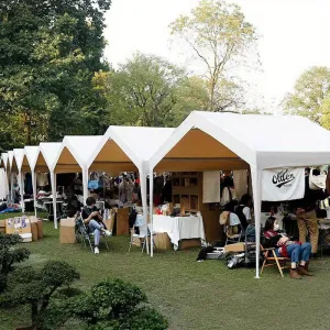 Waterproof Hex Party Tent Durable Ventilated Secure