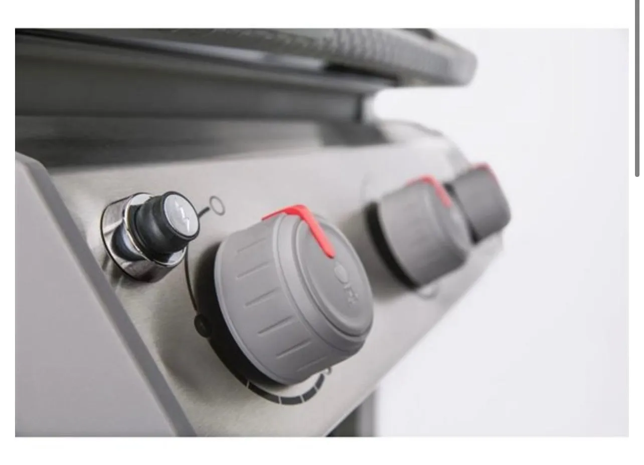WEBER - Q 2000 Portable Propane Gas Grill - Titanium - 53060001