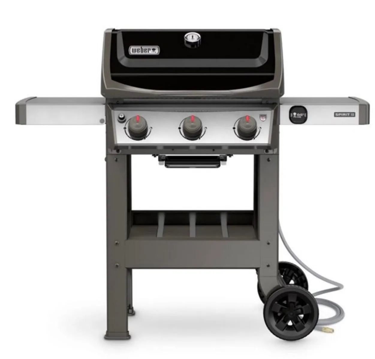 WEBER - Q 2000 Portable Propane Gas Grill - Titanium - 53060001