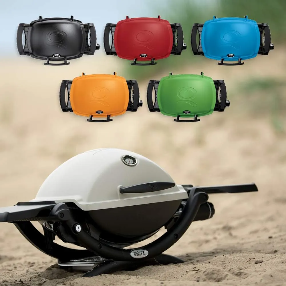 Weber Q1200 Liquid Propane Grill, Green