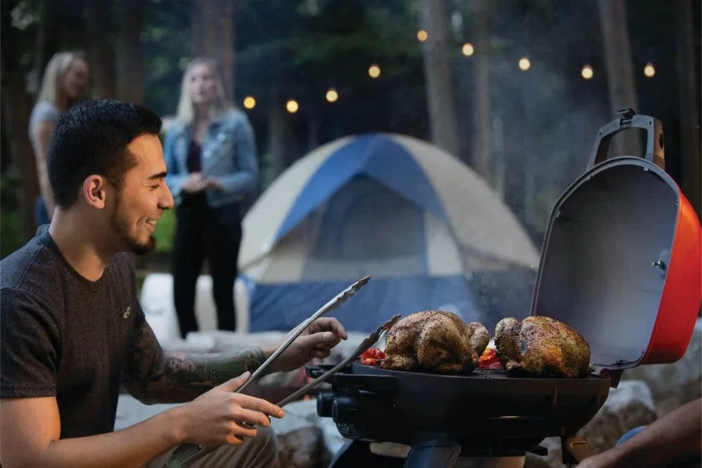 with BBQ Portable Napoleon TravelQ (Red) Propane Fashionable Griddle 285 Valentine's Day discount