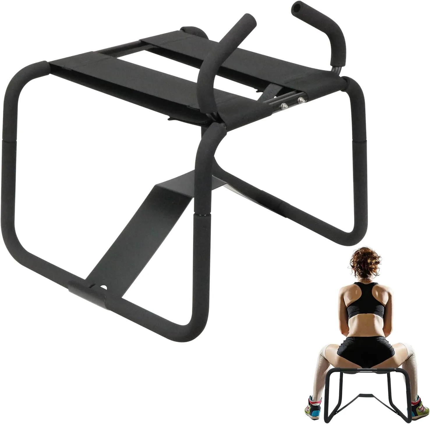 Yoga Chair for Adult Couples,Yoga Lounge Chair Supports Up to 330lbs,loveseat for Relaxation, Ideal for Living Room, Bedroom or Outdoors