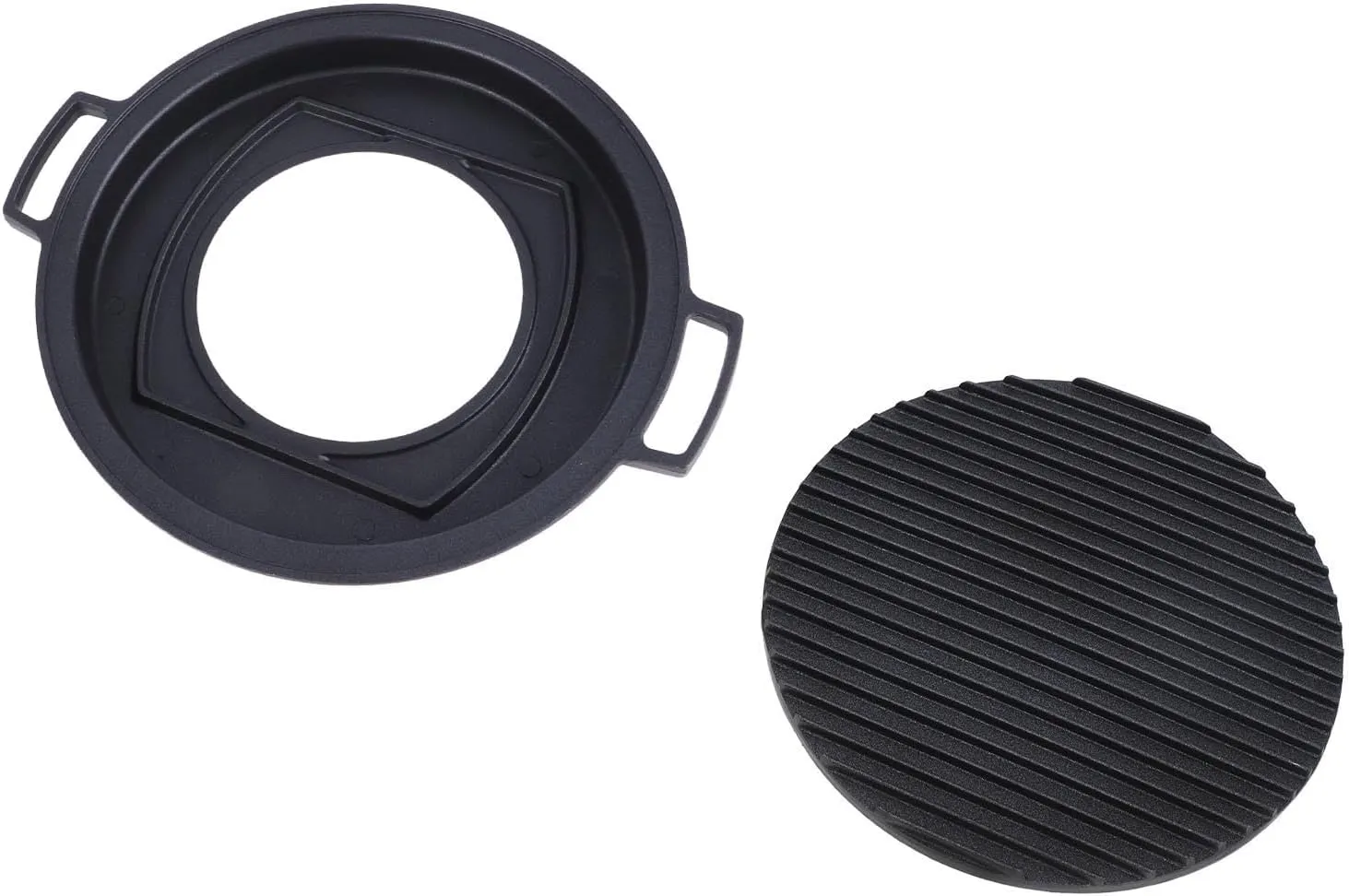 Yosoo Japanese Style BBQ Grill Multi Functional Portable Charcoal Grill for Camping, Picnics - Aluminum Alloy Material (Large Circle)