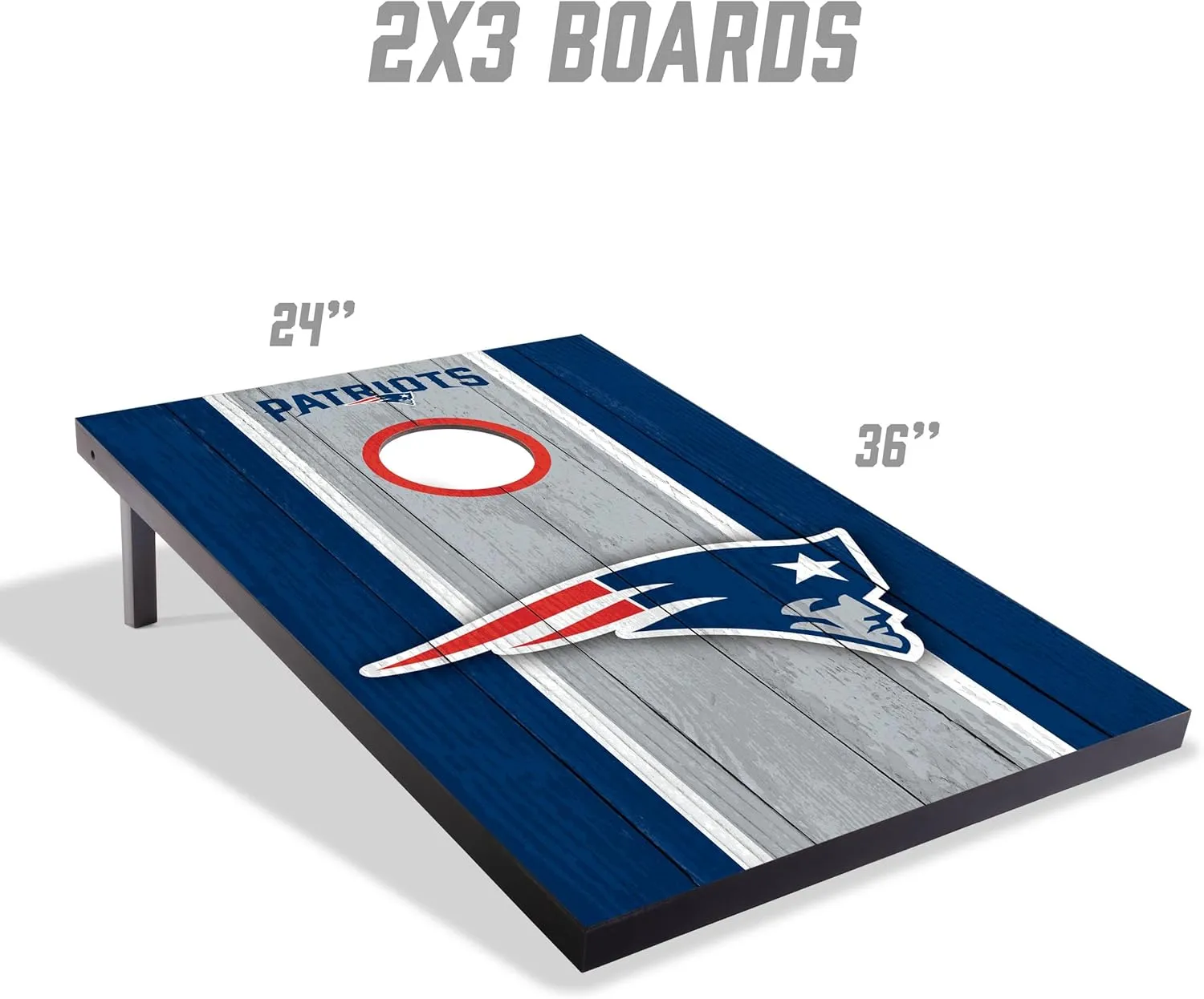 YouTheFan NFL 2' x 3' Portable Cornhole Game with Logo Bags