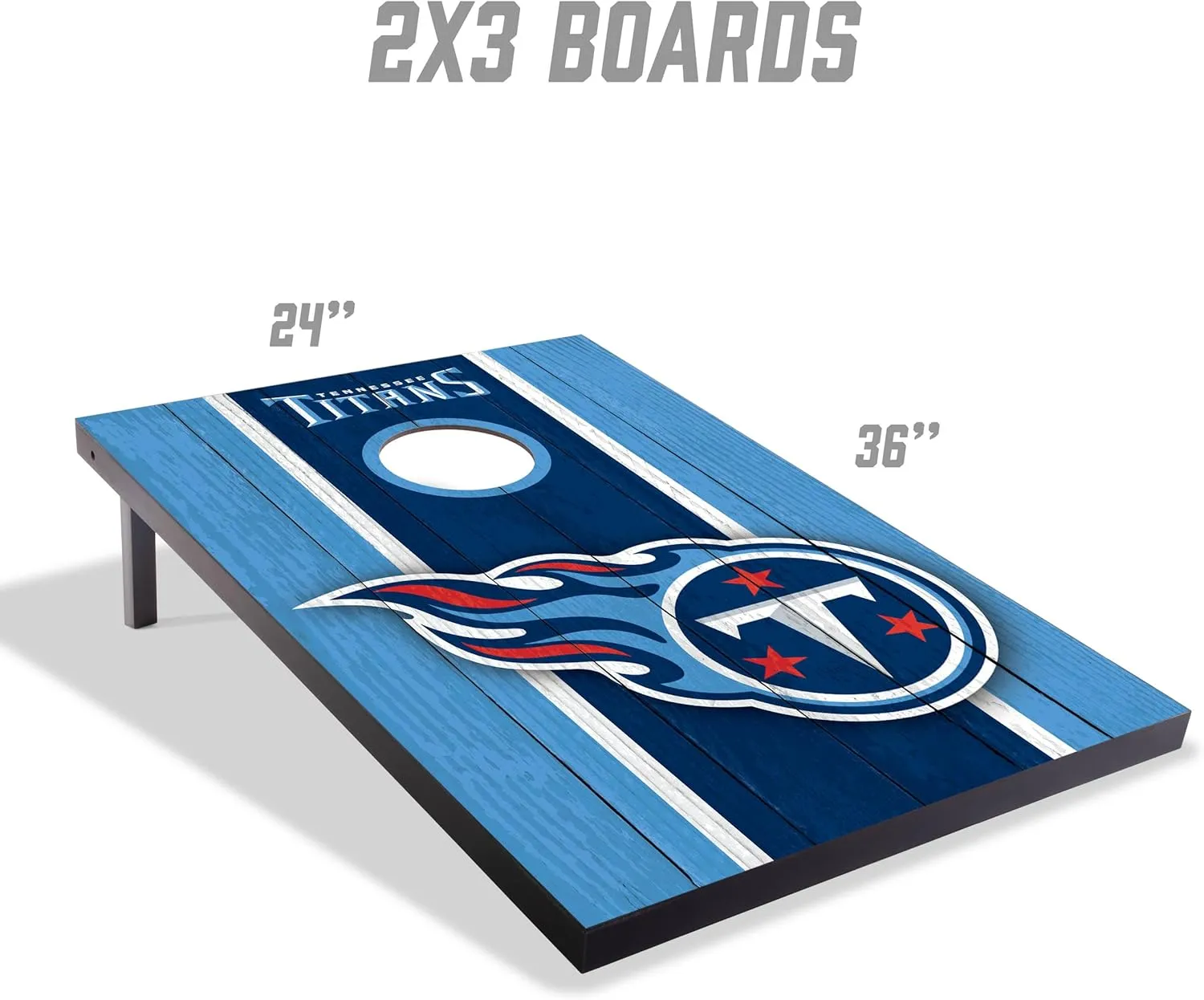 YouTheFan NFL 2' x 3' Portable Cornhole Game with Logo Bags