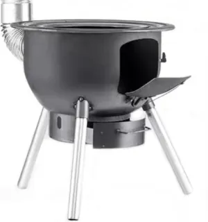 YVYKFZD Outdoor Wood Burning Stove, Multifunctional Camping Wood Stove, Portable Hot Tent Stove, for 2 to 3 People Outdoor Camping, Travel, Picnic, BBQ (Size : 53x52cm)