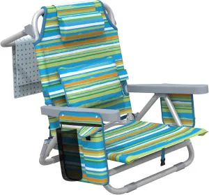 ZENPETIO Beach Chair, Camping Chair for Adults, Beach Backpack Chair for Pool, Beach, Camping, Outdoors