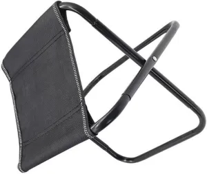Zerodeko Camping Stool Outdoor Chairs Stool for Fishing Folding Stool Foldable Stool Camping Chair Small Chair Fold up Chair Outdoor Stool Portable Stools Foldable Chair Black Canvas
